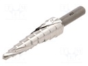 Drill bit; for thin tinware,plastic; Ø: 4÷12mm; HSS; 6mm