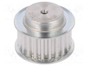 Belt pulley; T5; W: 16mm; whell width: 27mm; Ø: 34.25mm; aluminium