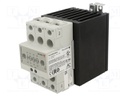 Relay: solid state; Ucntrl: 5÷32VDC; 25A; 42÷660VAC; 3-phase; IP20