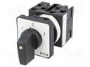 Switch: cam switch; Stabl.pos: 3; 20A; 1-0-2; Poles: 3; Pos: 3; 6.5kW