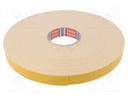 Tape: fixing; W: 25mm; L: 50m; D: 1.15mm; V: double-sided; acrylic