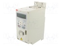 Inverter; Max motor power: 1.5kW; Out.voltage: 3x400VAC; 0÷500Hz