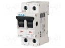 Switch-disconnector; Poles: 2; DIN; 63A; 240VAC; IS; IP40; 2.5÷50mm2