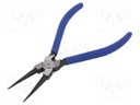 Pliers; for circlip; internal; 19÷60mm; Pliers len: 180mm