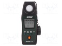 Light meter; LCD; 0,1÷400000lx; 133x48x23mm; 250g; Unit: Fc,lux