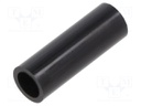 Spacer sleeve; cylindrical; polyamide; L: 20mm; Øint: 5mm