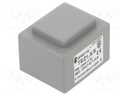 Transformer: encapsulated; 1.5VA; 230VAC; 24V; 63mA; Mounting: PCB