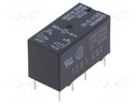 Relay: electromagnetic; DPDT; Ucoil: 5VDC; 0.5A/125VAC; 2A/30VDC