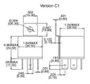 Relay: electromagnetic; SPDT; Ucoil: 12VDC; 40A; automotive; 680mW