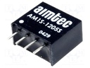 Converter: DC/DC; 1W; Uin: 10.8÷13.2V; 5VDC; Iout: 200mA; SIP4; 1.8g