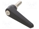 Lever; adjustable; Thread len: 32mm; Lever length: 74mm