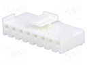 Plug; wire-board; female; NS39; 3.96mm; PIN: 8; w/o contacts; 250V