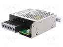 Power supply: switched-mode; 50W; 12VDC; 4.3A; 85÷264VAC; 300g