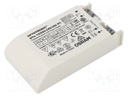 Power supply: switched-mode; LED; 13W; 18÷38VDC; 350mA; 198÷264VAC