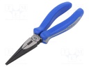 Pliers; straight,universal; two-component handle grips; 200mm