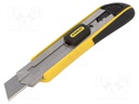 Knife; universal; Tool length: 215mm; W: 25mm; Mat: aluminium