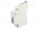 Relay: installation; bistable; NO; Ucoil: 24VAC; 17.8x94x69mm; 16A