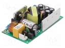 AC/DC Open Frame Power Supply (PSU), ITE & Medical, 2 Output, 40 W, 85V AC to 264V AC