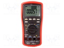 Digital multimeter; 2x LCD,with a backlit; 5x/s; 4-20mA: 0÷100%