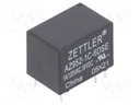 Relay: electromagnetic; SPDT; Ucoil: 6VDC; 1A/125VAC; 1A/30VDC; 1A