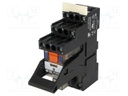 Relay: interface; DPDT; Ucoil: 24VDC; 12A; 12A/250VAC; 12A/30VDC