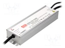 Power supply: switched-mode; LED; 149.8W; 12÷107VDC; 1400mA; IP67