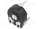 Potentiometer: mounting; single turn,horizontal; 470Ω; 150mW