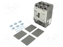 Power breaker; Poles: 3; DIN,on panel; Inom: 160A; SUSOL TS; IP20