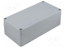 Enclosure: multipurpose; X: 120mm; Y: 220mm; Z: 80mm; EUROMAS; IP66