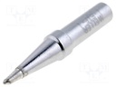 Tip; conical sloped; 1.2mm; for  WEL.LR-21 soldering iron