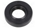 Oil seal; NBR; D: 7mm; -40÷100°C; Shore hardness: 70; Øhole: 30mm