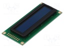 Display: OLED; graphical; 100x16; Window dimensions: 66x16mm; blue