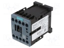 Contactor: 4-pole; NC x2 + NO x2; 230VAC; 9A; DIN,on panel; 3RT25