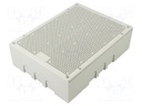 Enclosure: wall mounting; X: 150mm; Y: 200mm; BEEBOX; light grey