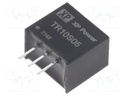 DC/DC Converter, ITE, 1 Output, 5 W, 5 V, 1 A, TR Series