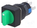 Switch: rotary; Pos: 3; 3A/220VAC; 2A/24VDC; -20÷55°C; 50mΩ; Ø16mm