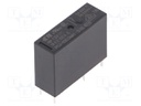 Relay: electromagnetic; SPST-NO; Ucoil: 12VDC; 3A/250VAC; 3A; 720Ω