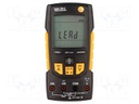 Digital multimeter; VDC: 0,1m÷600V; VAC: 0,1m÷600V; I DC: 0,1u÷10A