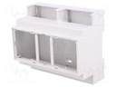 Enclosure: for DIN rail mounting; Y: 90mm; X: 106mm; Z: 53mm; PPO