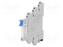 Relay: interface; SPDT; Ucoil: 24VDC; Ucoil: 24VAC; 6A; 6A/250VAC