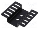 Heatsink: extruded; U; TO220; black; L: 37.3mm; W: 44.5mm; H: 9.7mm