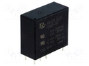 Relay: electromagnetic; DPDT; Ucoil: 5VDC; 5A/250VAC; 5A/30VDC