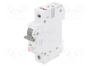 Circuit breaker; 230/400VAC; Inom: 63A; Poles: 1; DIN; Charact: C