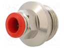 Push-in fitting; straight; 1/2"; -0.99÷20bar; 8mm