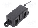 Fuse acces: fuse holder; 40A; Colour: black; 32V