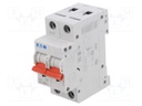 Circuit breaker; 230/400VAC; Inom: 10A; Poles: 2; DIN; Charact: C