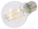 LED lamp; cool white; E27; 230VAC; 806lm; 7W; 4000K; CRImin: 80