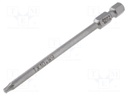 Screwdriver bit; Torx®; TX10; Overall len: 89mm