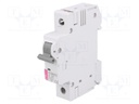 Circuit breaker; 230VAC; Inom: 25A; Poles: 1; DIN; Charact: C; 6kA