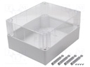 Enclosure: multipurpose; X: 253mm; Y: 313mm; Z: 165mm; INDUSTRIAL